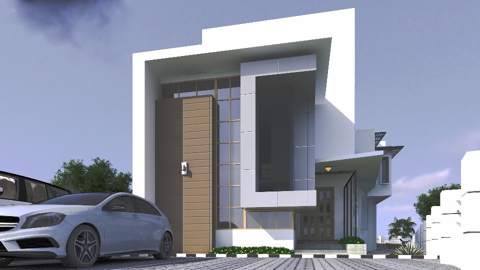 Residential Building in Pinnock Estate. Rendered for ABI Project Concepts