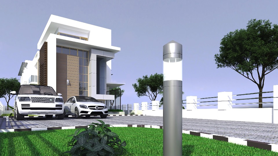 Residential Building in Pinnock Estate. Rendered for ABI Project Concepts