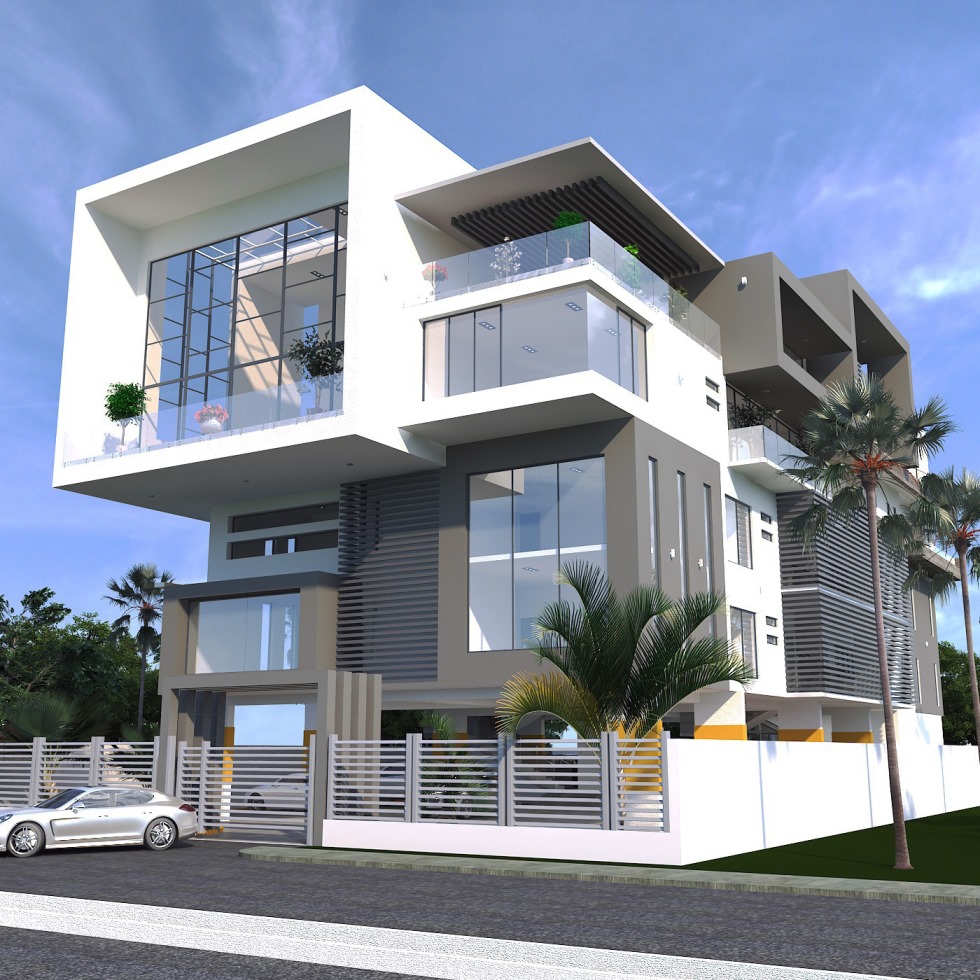 Designed and Rendered for ABI Project Concepts. Location: Banana Island