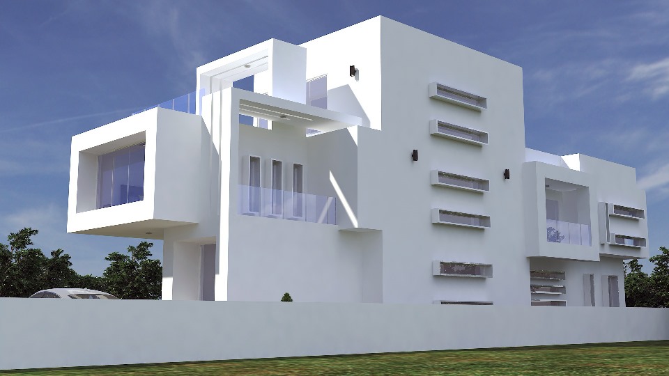 Rendered for ABI Projects Concepts. Location: Pinnock Estate, Lekki